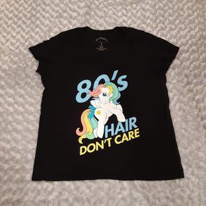 My Little Pony 80's Hair Don't Care 2x Tshirt